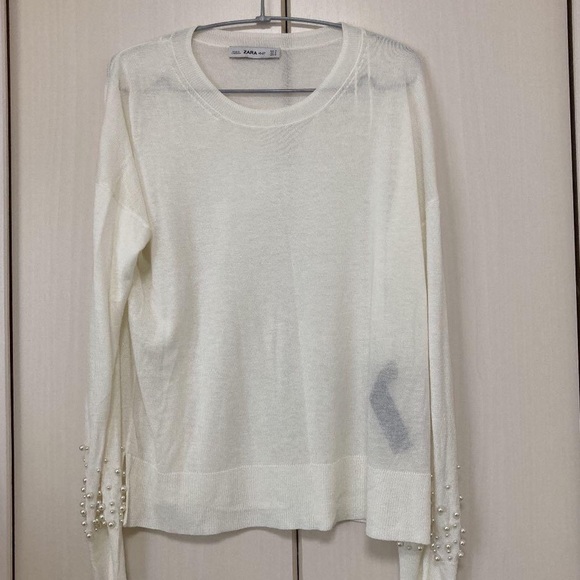 Zara Pearl Detailed Sweater - Picture 6 of 10